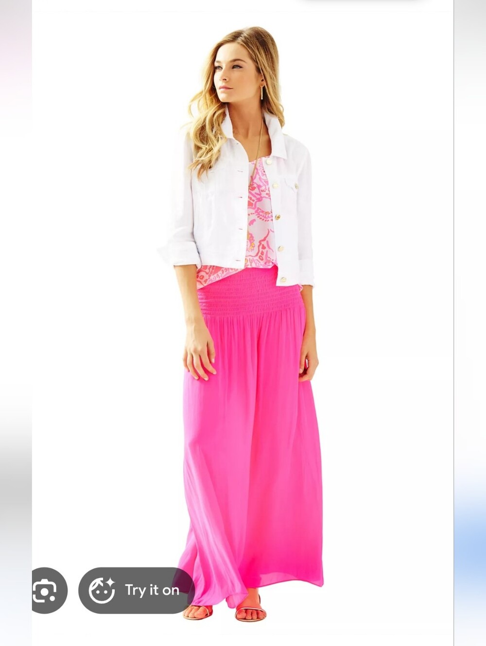Lilly Pulitzer Pink Maxi
